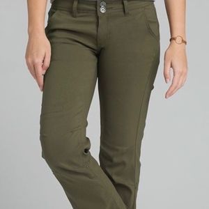Prana Halle Pant -Womens Size 4 short-Cargo Green